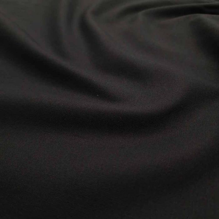 Plain Pocketing Fabric Black