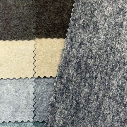 Fabrisoul undercollar felt designed to reinforce jacket and coat collars with stable shaping and long‑lasting structure.