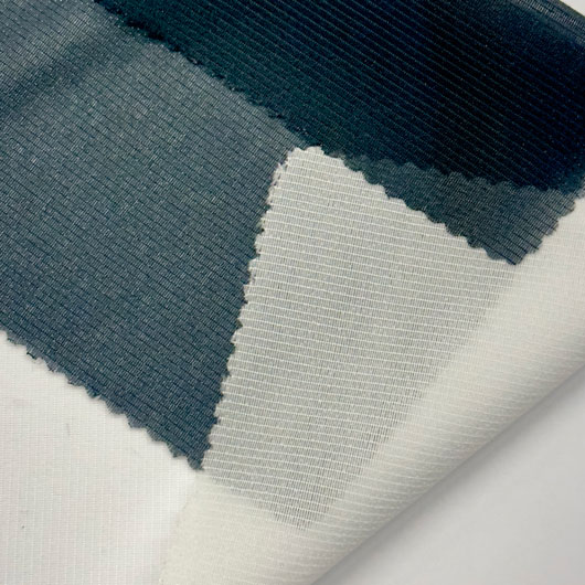 Weft inserted texturized fusible woven interlining